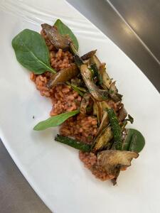 Recetario ARROZ PILAW ROJO CON VERDURAS DE TEMPORADA